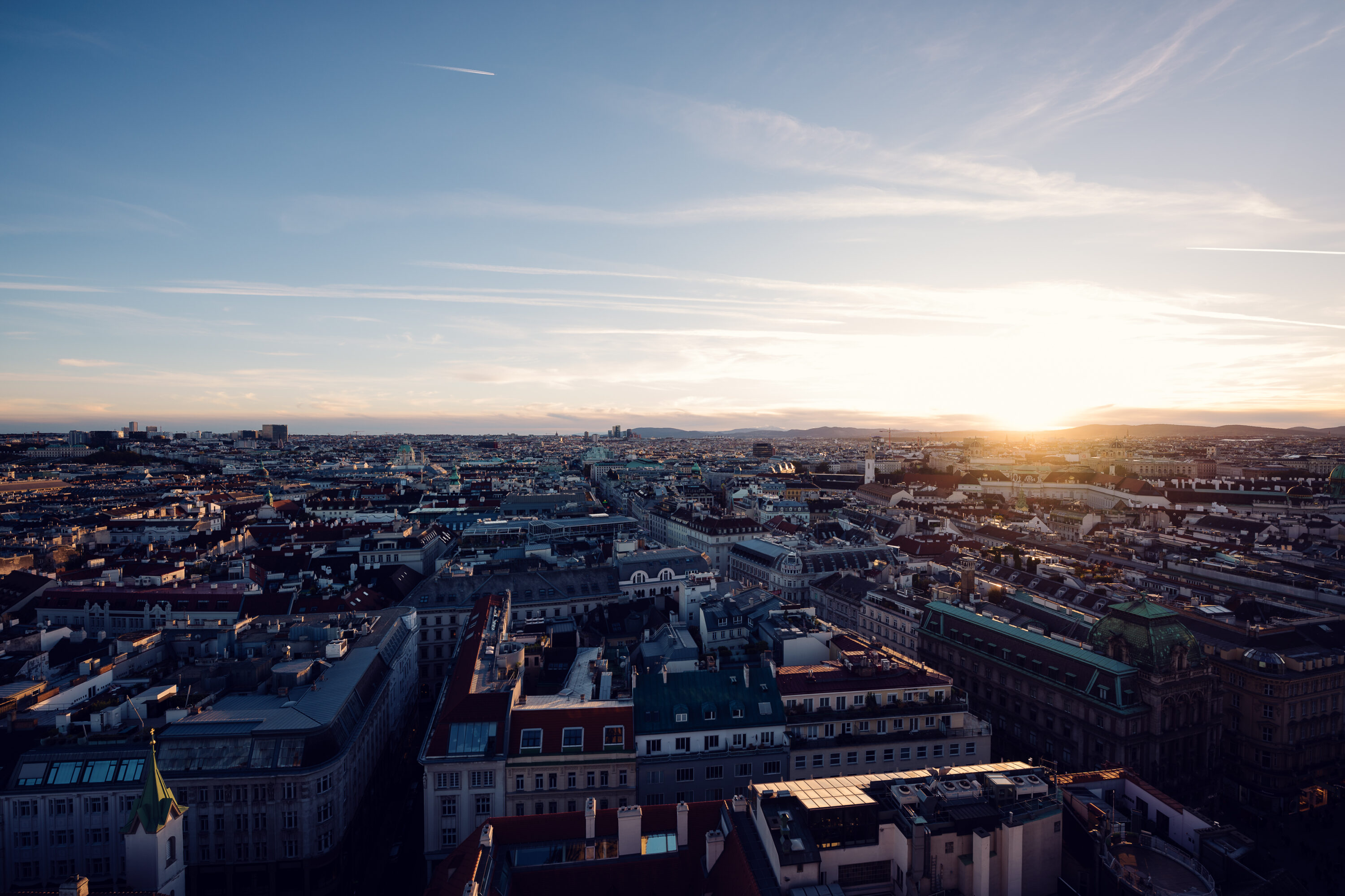 Die 10 besten Aussichten auf den Sonnenuntergang in Wien - 1