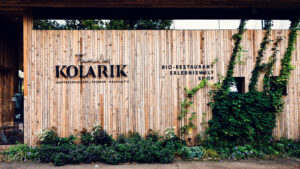 Architectural charm of Luftburg Kolarik, inviting visitors to enjoy its rich history and hospitality.