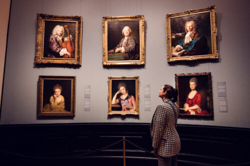Obras maestras de Giambattista Pittoni, Joseph-Sifrède Duplessis, Giacomo Ceruti y otros en el Gabinete 13 del Museo de Historia del Arte de Viena.
