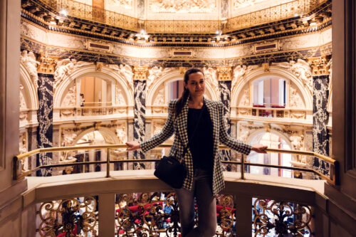 Vista del café-restaurante del Kunsthistorisches Museum.