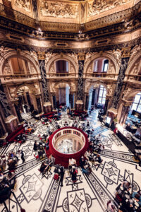 Arquitectura y diseño del Café-Restaurant del Museo de Historia del Arte.