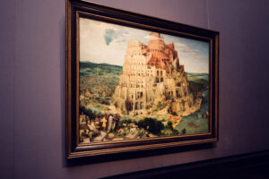 La Torre de Babel de Pieter Bruegel en el Museo de Historia del Arte de Viena.