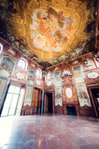 Marmorsaal im Unteren Belvedere in Wien.