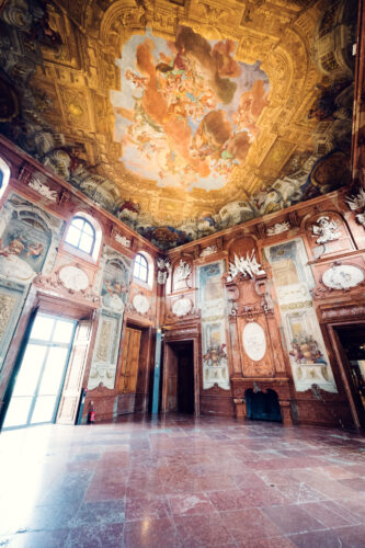 Marmorsaal im Unteren Belvedere in Wien.