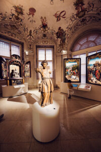 Salas de exposición de El Belvedere, que combinan arquitectura barroca con estándares museísticos modernos.