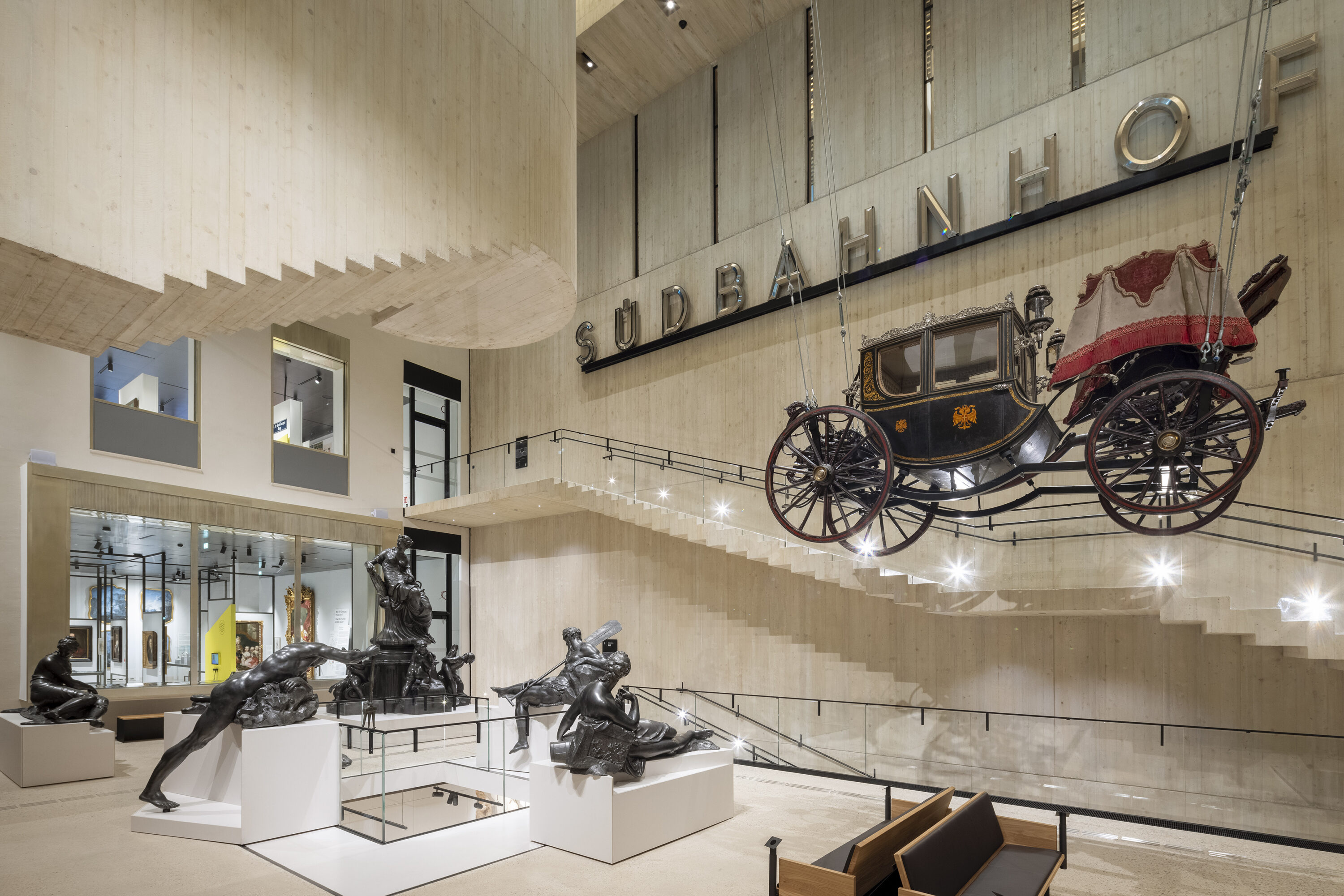 Exhibition view "Vienna. My history", hall, 2023, photo: Lisa Rastl, Wien Museum