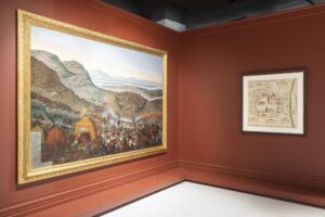 Exhibition view "Vienna. My History", section "Second Ottoman Siege", 2023, Photo: Lisa Rastl, Wien Museum.