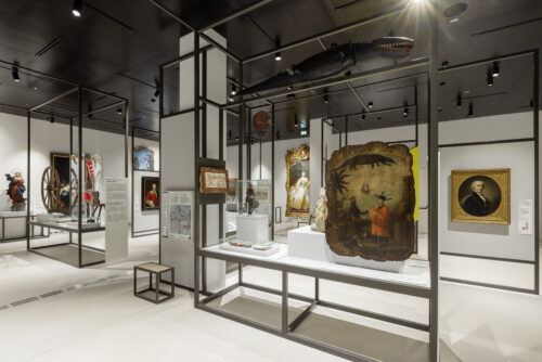 Exhibition view "Vienna. My History", section "Baroque and Enlightenment", 2023, Photo: Lisa Rastl, Wien Museum.