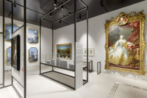Exhibition view "Vienna. My History", section "Baroque and Enlightenment", 2023, Photo: Lisa Rastl, Wien Museum.