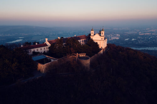 Campanile storico sul Leopoldsberg.