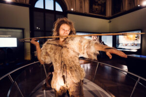 Neandertal en el Museo de Historia Natural de Viena.