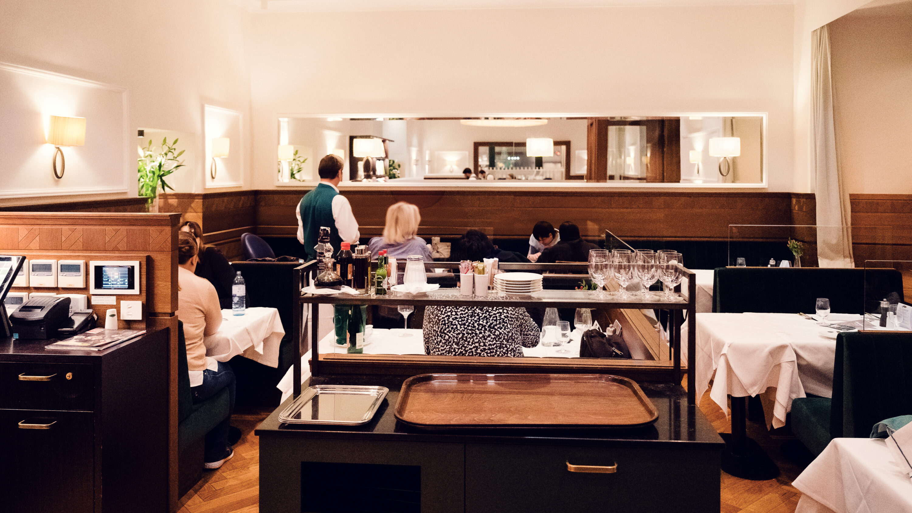 Salle à manger élégante au Plachutta Stammhaus Hietzing.