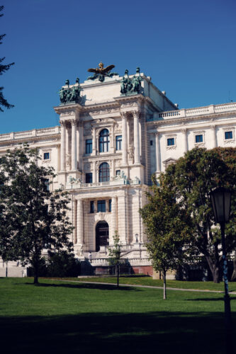 Historic Hofburg Palace in Vienna, a testament to Austria's imperial past and a must-see landmark for visitors.