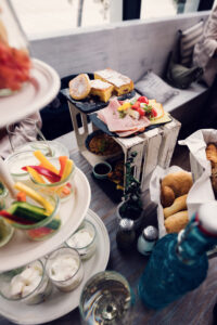 Opciones de brunch saludable en el Glashaus.