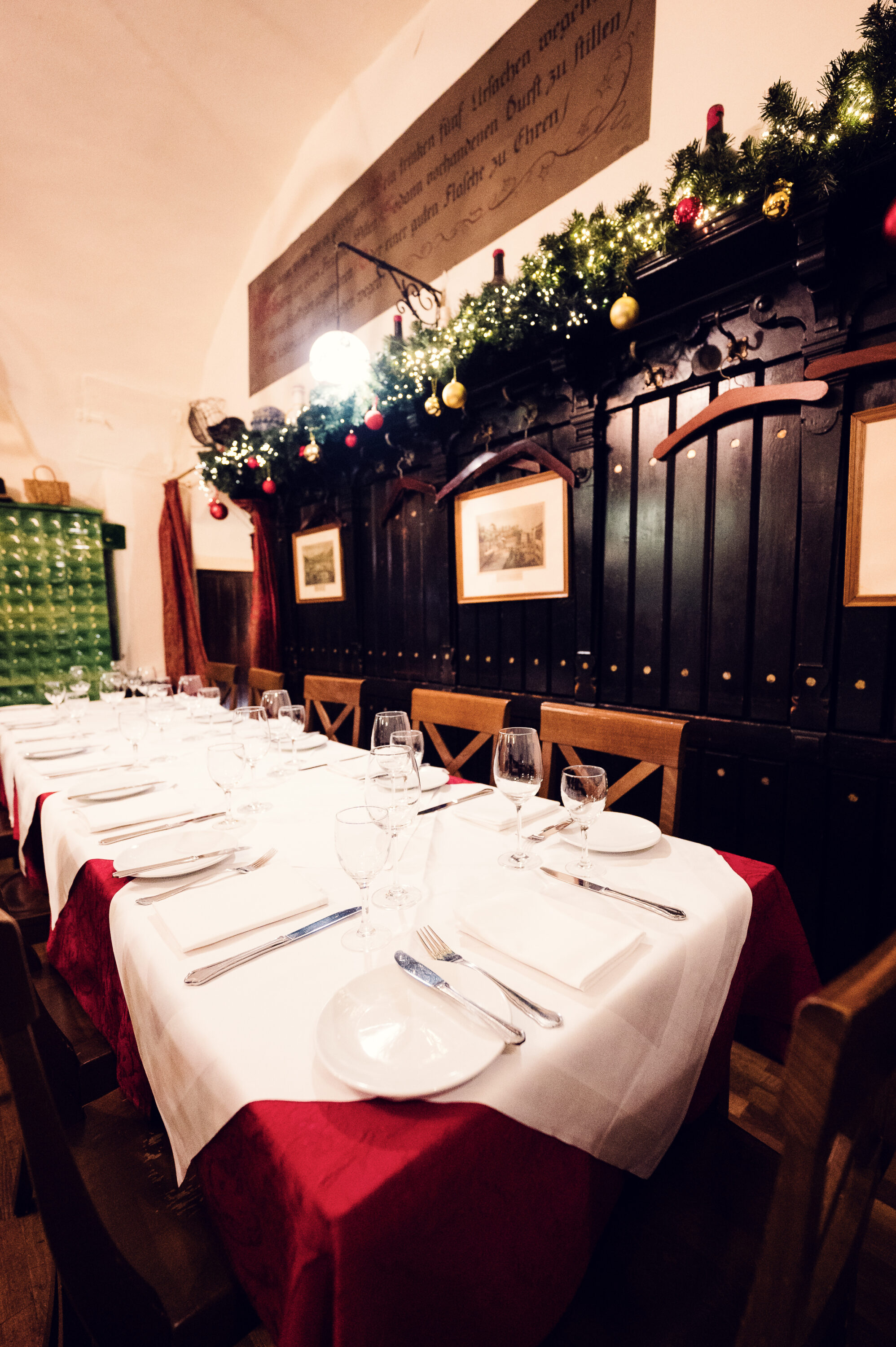 Nice ambiance inside Griechenbeisl, creating a warm and welcoming atmosphere.