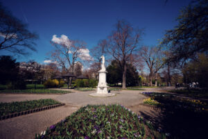 Vienna's Stadtpark, established 1862 as the city's first public park.