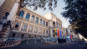 Historisches Hauptgebäude der Universität Wien.