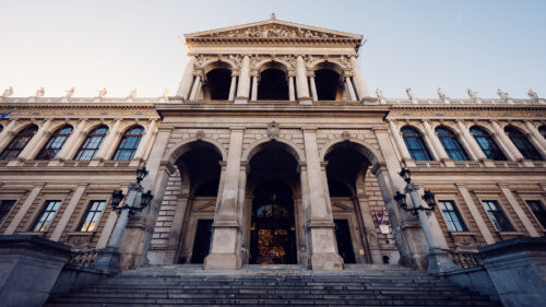 Ring facade of the University of Vienna.