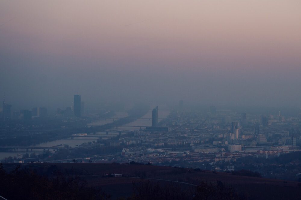 Panoramic view from Kahlenberg.