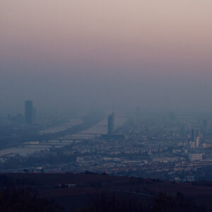 Panoramablick vom Kahlenberg.