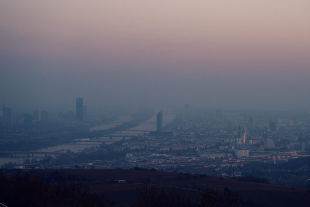 Panoramic view from Kahlenberg.
