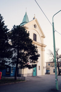 St. Josef Church on Kahlenberg hill, a historic pilgrimage site above Vienna.