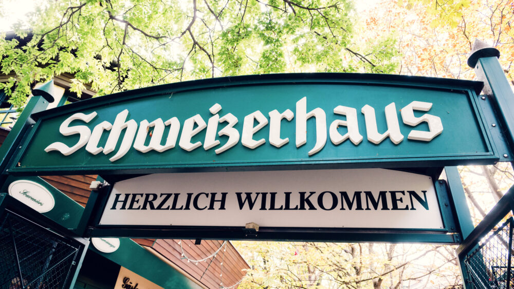 Historic Schweizerhaus in Vienna's Prater.