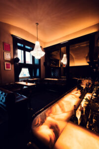 Kleinod Vienna's main seating area.