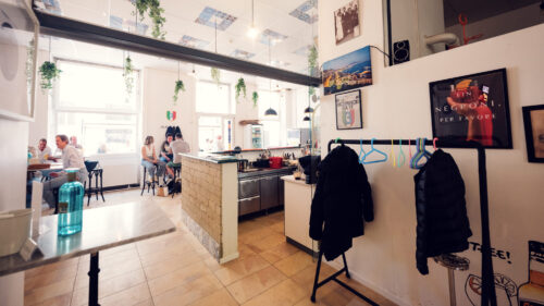 Interior moderno del Casolaro Bros de Viena.