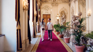 Adriana et Mario au Palais Kinsky à Vienne.