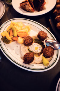 Fresh hummus at Neni am Prater.