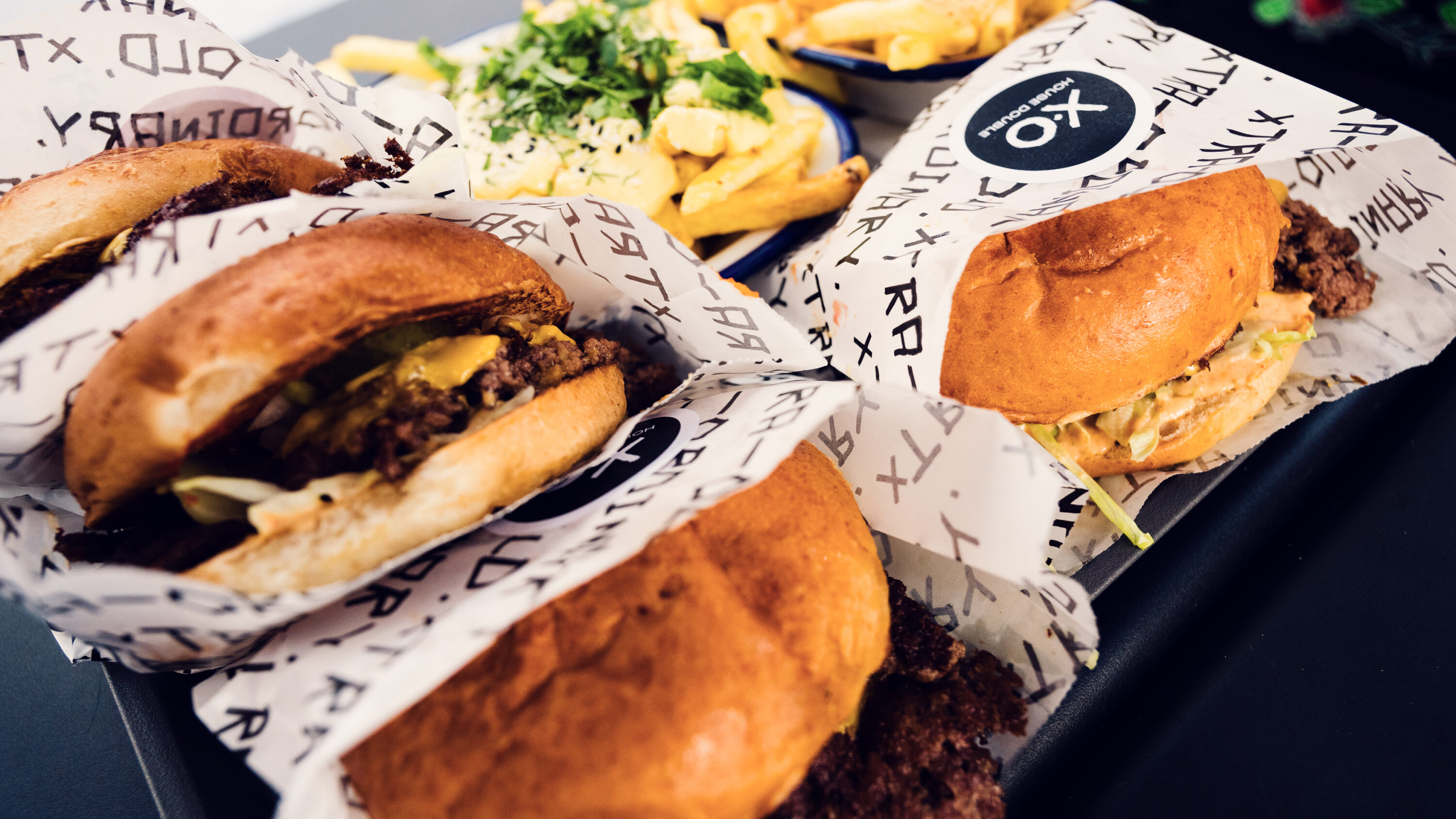 Burger signature du XO Grill Neubaugasse.