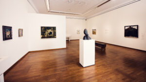 Egon Schiele collection in the Leopold Museum.