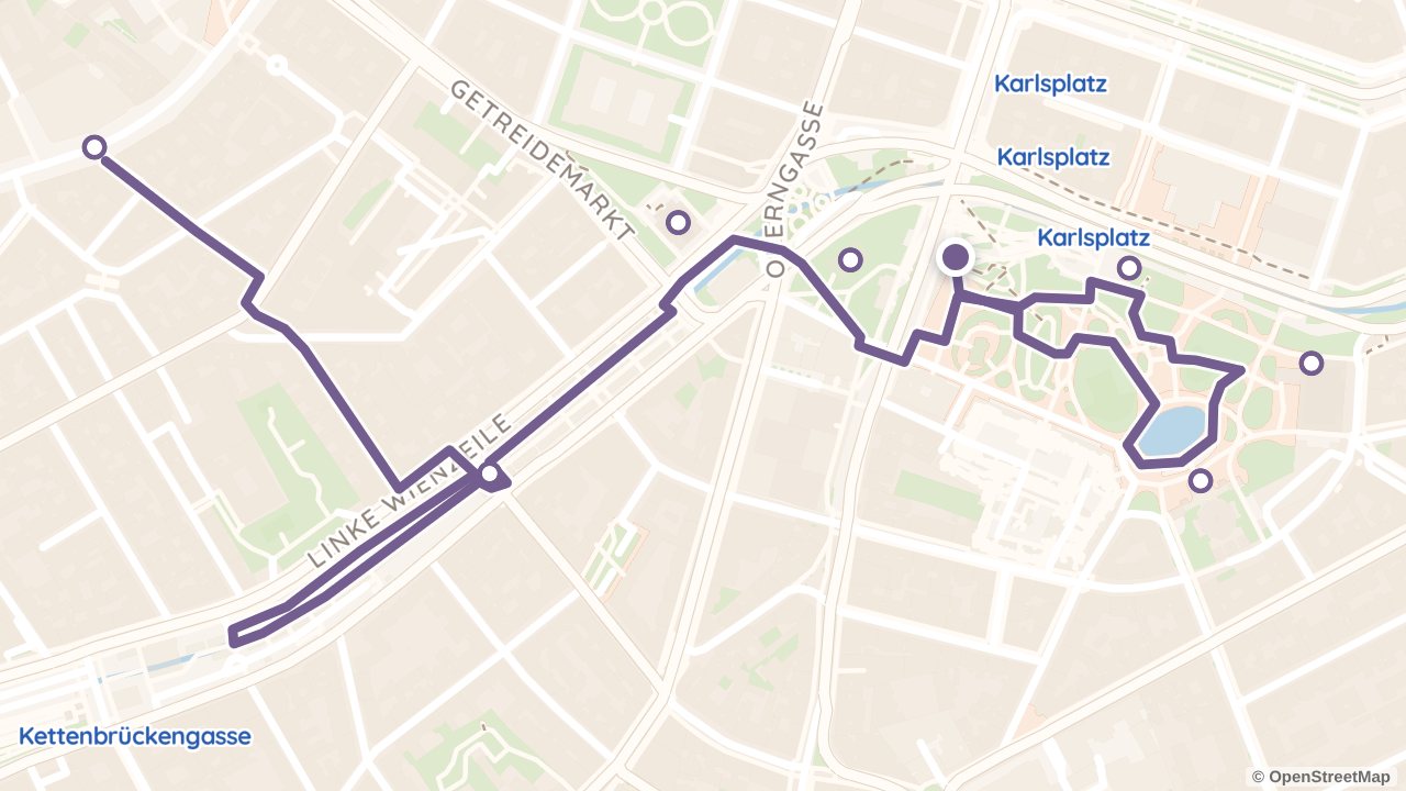 Karlsplatz to Naschmarkt - Free Art Nouveau Walking Tour