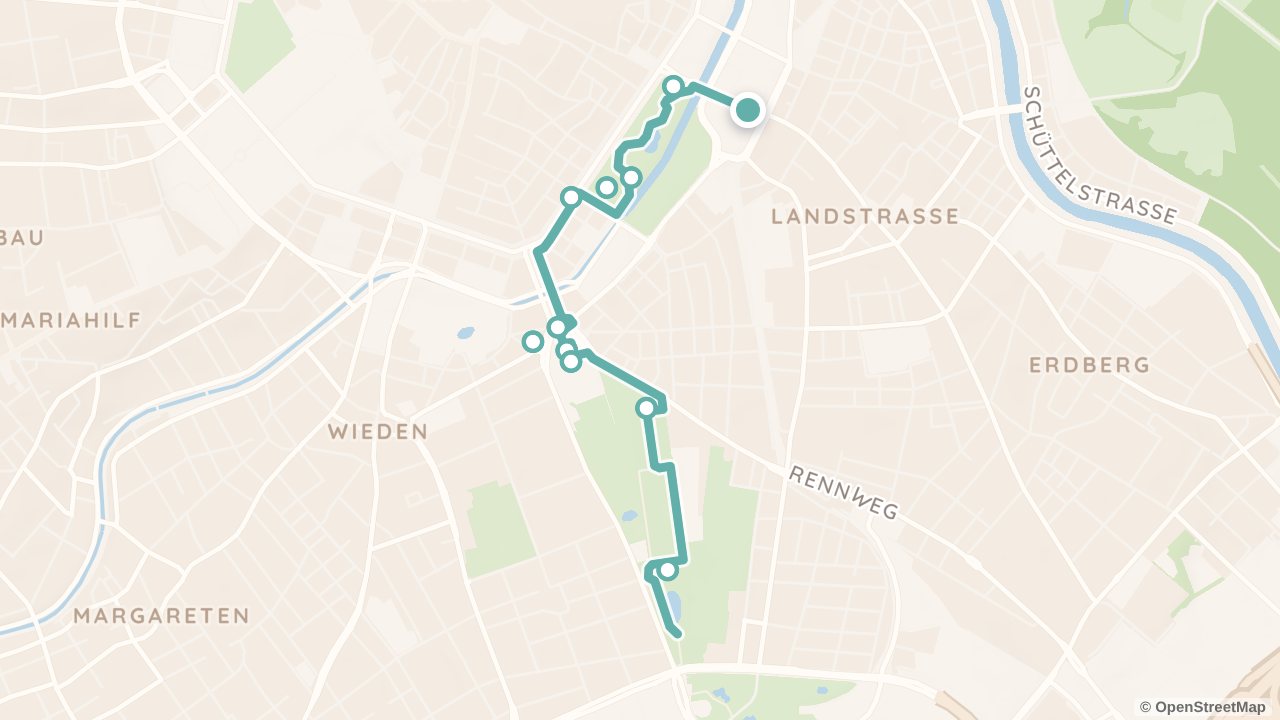 Stadtpark to Belvedere Gardens - Free Walking Tour